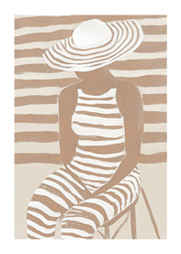 Striped calm meets stylish elegance in this harmonious work of art-1
