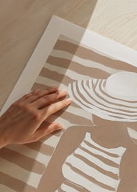 Striped calm meets stylish elegance in this harmonious work of art-9