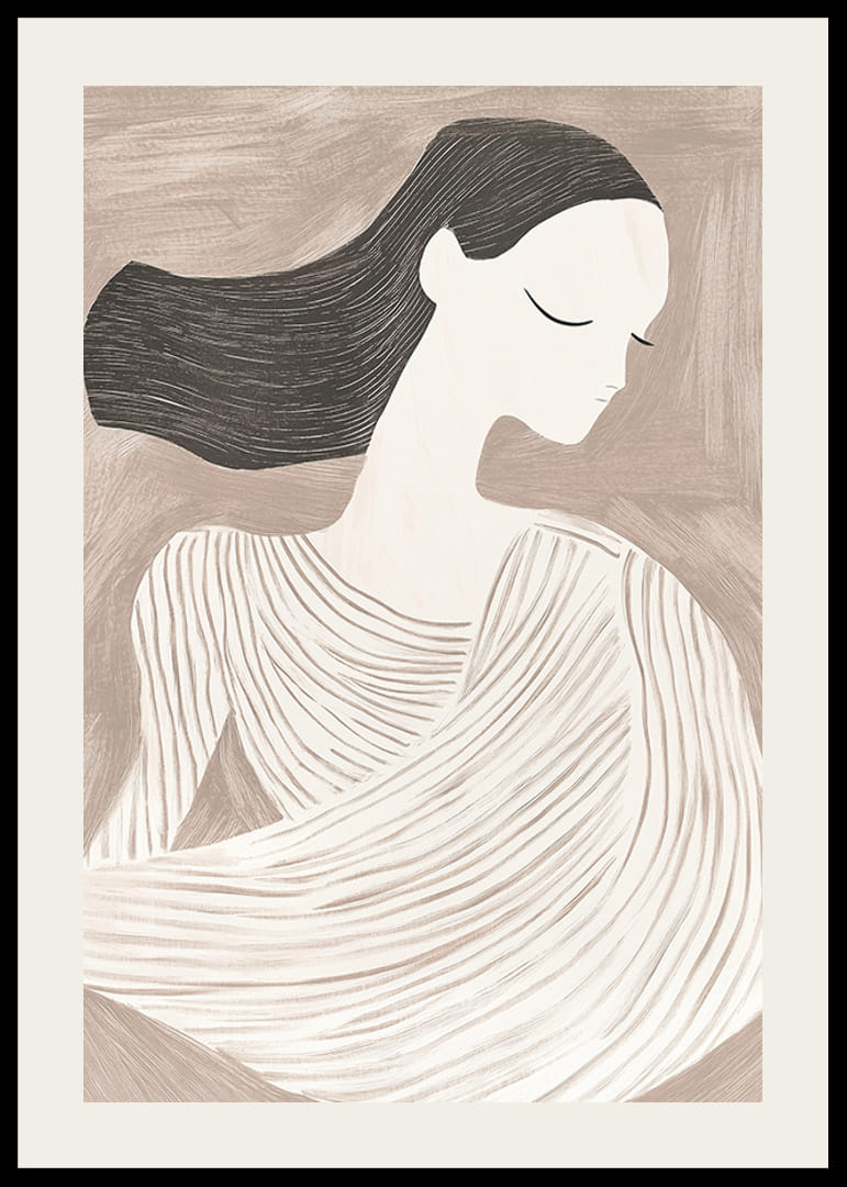 Stilren elegans fångad i mjuka, svepande linjer-12