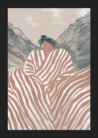 A poster where soft lines and earthy tones create a harmonious balance-5