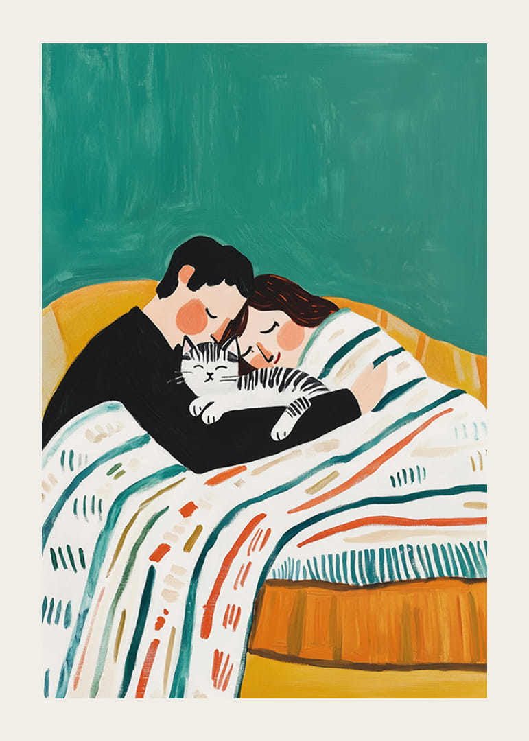 En mysig scen av vila och närhet fångad i varma färger-12