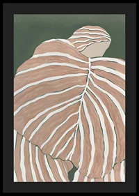 Abstract lines and soft tones merge into a calming, nature-inspired motif-4