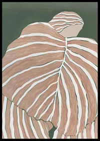 Abstract lines and soft tones merge into a calming, nature-inspired motif-6
