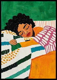 Dreamy rest captured in colorful tranquility-6