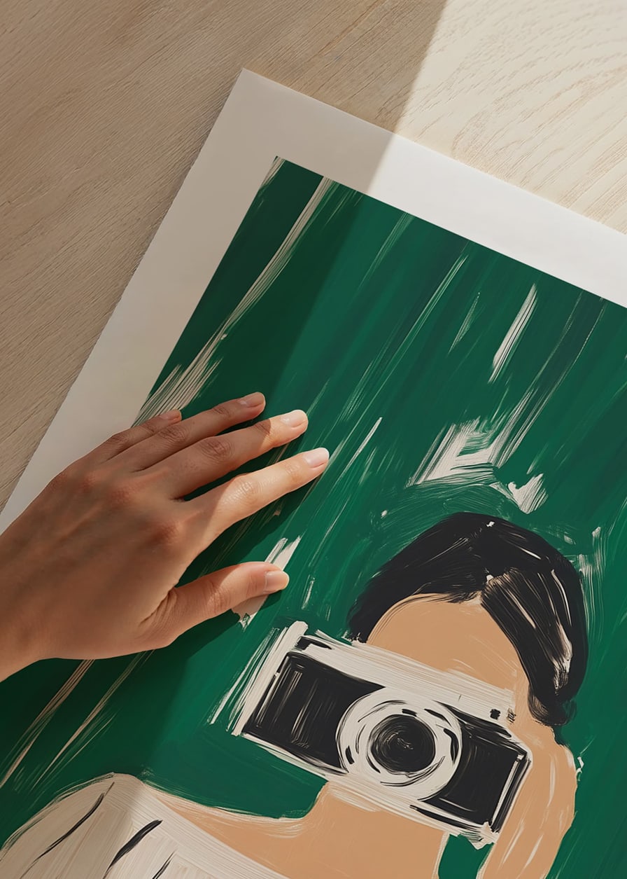 Artistic interpretation of the magic of the moment behind the camera-12