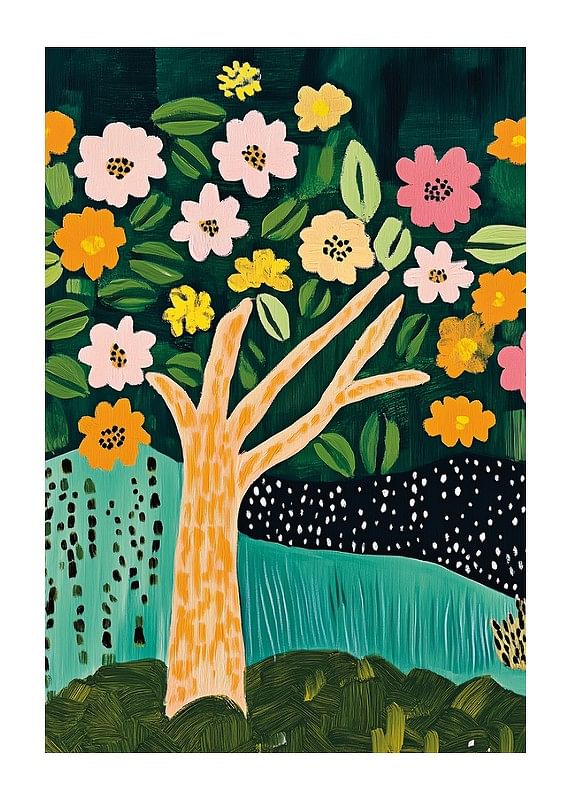 Poster Flourish In Color