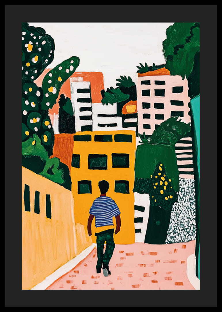 Ett färgstarkt stadslandskap väcker urban nyfikenhet och äventyrslust-12