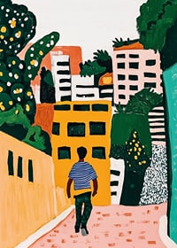 A colorful cityscape awakens urban curiosity and a thirst for adventure-7