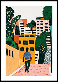 A colorful cityscape awakens urban curiosity and a thirst for adventure-0