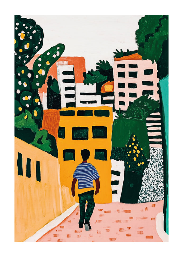 A colorful cityscape awakens urban curiosity and a thirst for adventure-12