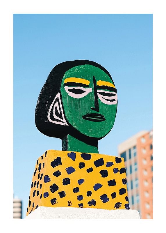 Poster Geometric Boldness