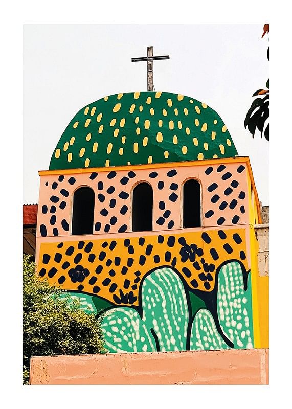 Poster Colorful Chapel Delight