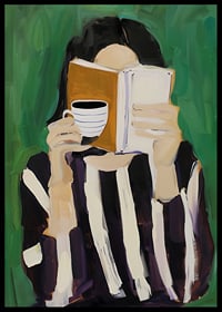 A quiet moment of reading with a cup of coffee in the safe grip of your hand-6