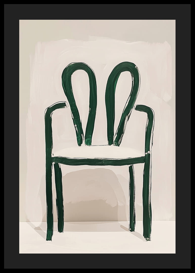 Simple et artistique, une chaise aux coups de pinceau audacieux-12