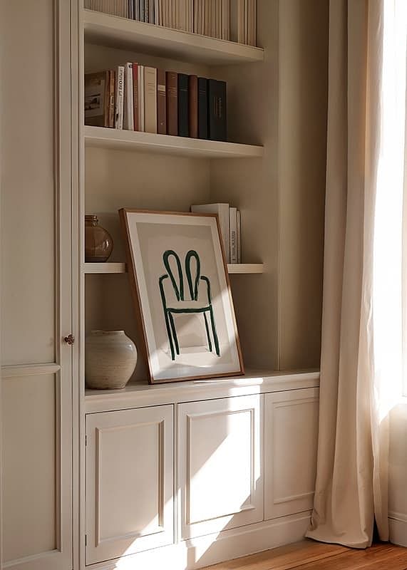 Simple et artistique, une chaise aux coups de pinceau audacieux-12