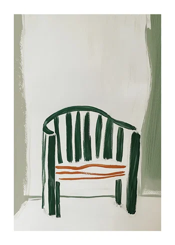 Poster Abstract Serenity Seat
