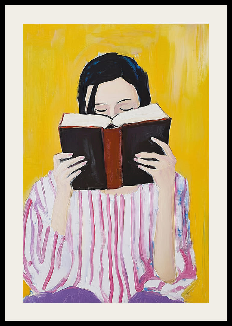 En färgglad hyllning till boknjutningens stillhet-12