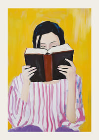 En färgglad hyllning till boknjutningens stillhet-3