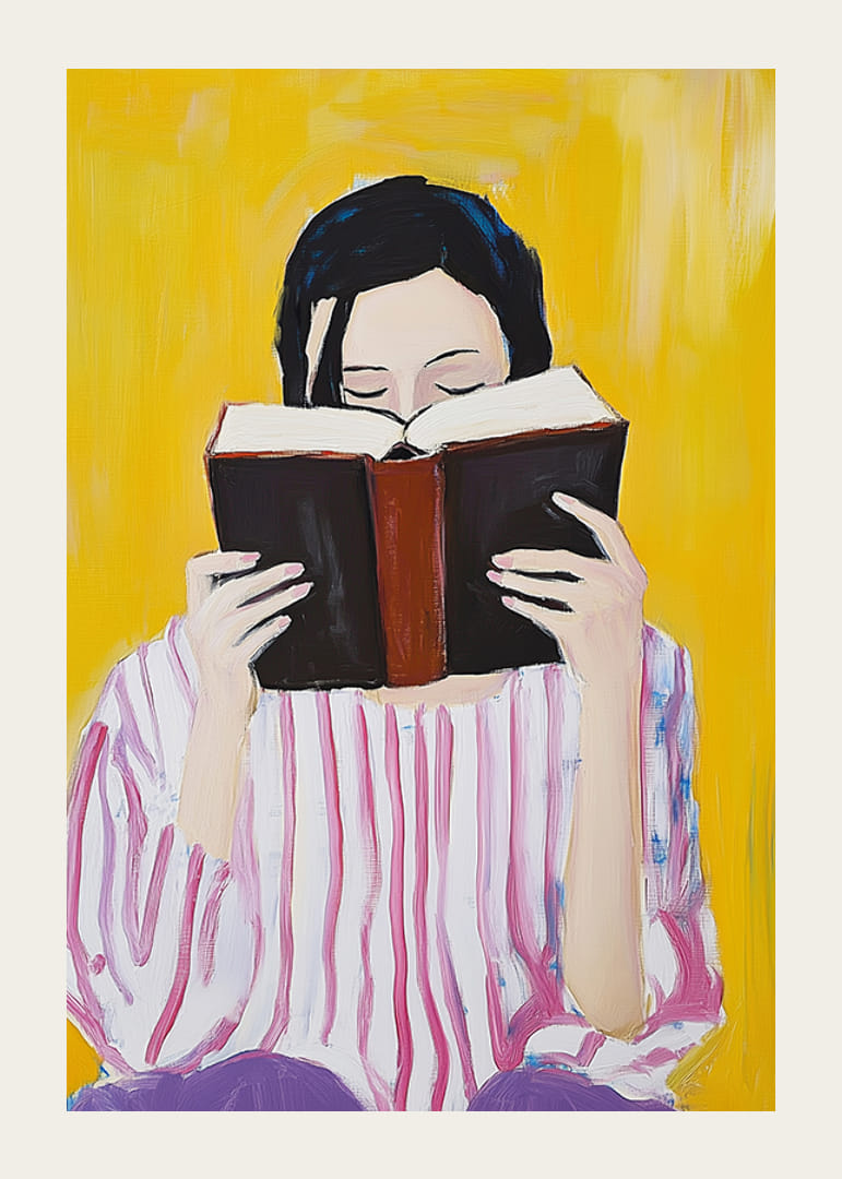 En färgglad hyllning till boknjutningens stillhet-12