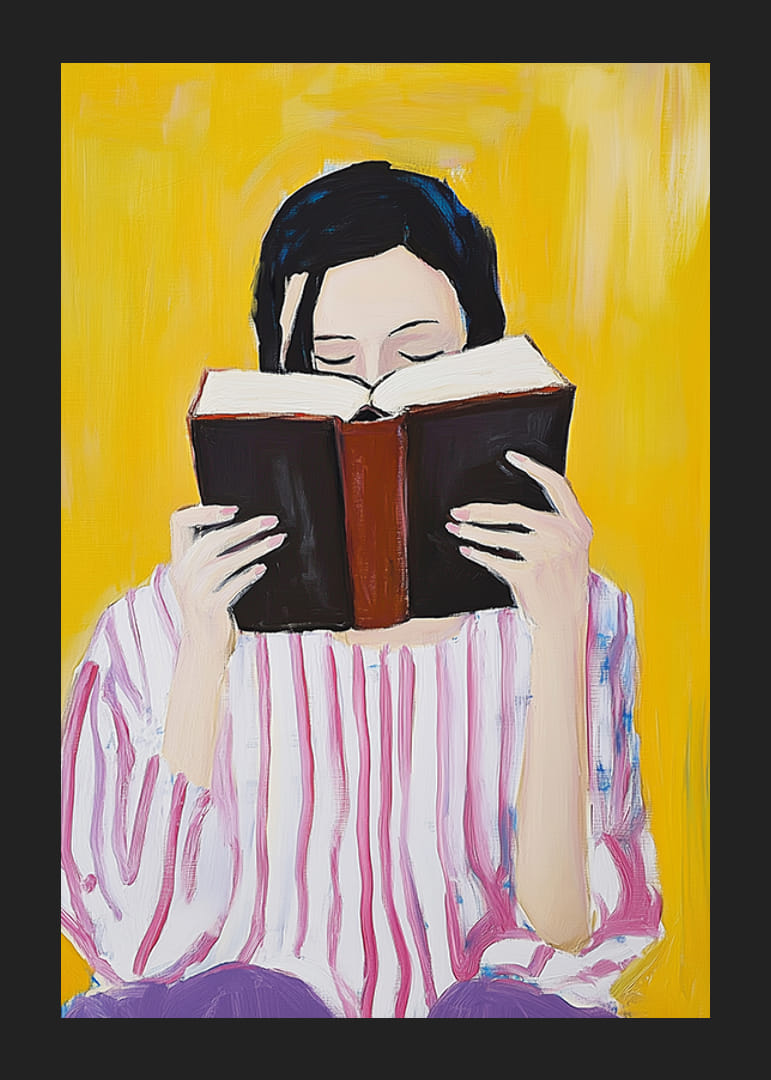 En färgglad hyllning till boknjutningens stillhet-12