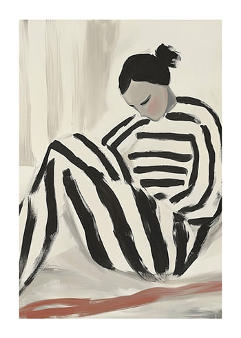 Poster Pensive Patterns