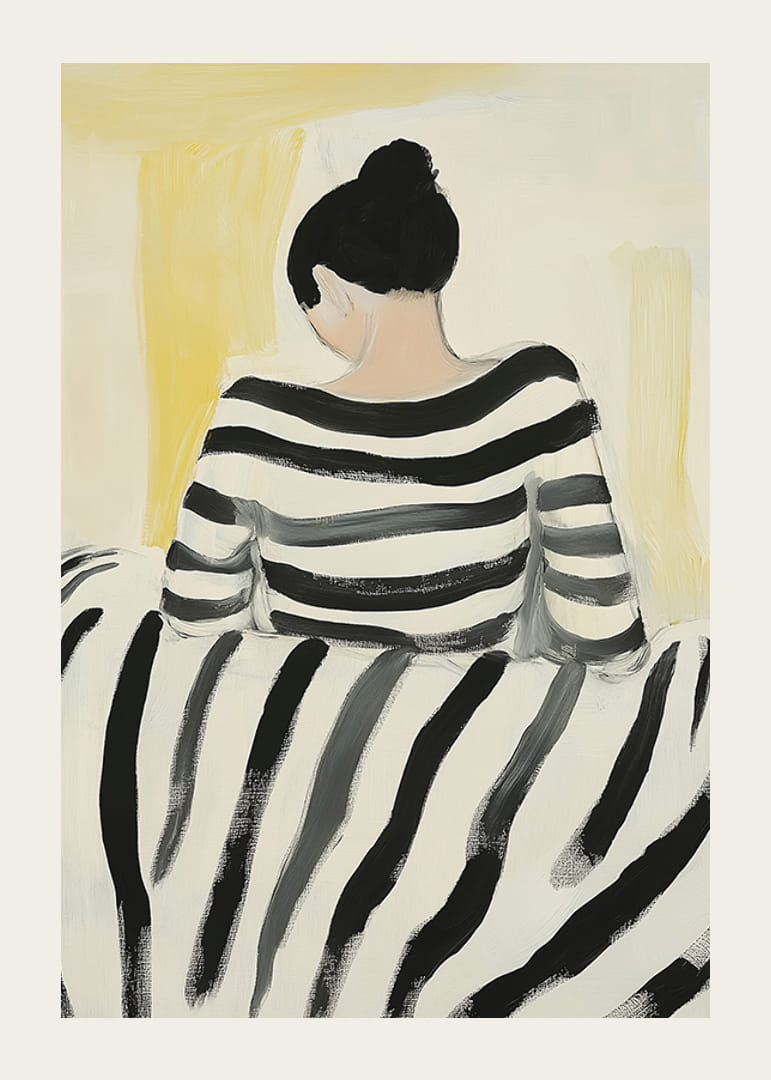 La elegancia rayada se combina con la tranquilidad en pasteles suaves-12