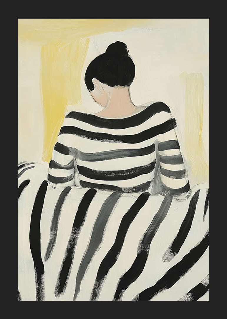 La elegancia rayada se combina con la tranquilidad en pasteles suaves-12