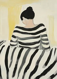 Striped elegance meets tranquility in soft pastels-7