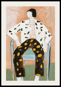 Stilren elegans i djärva mönster och varma toner-2