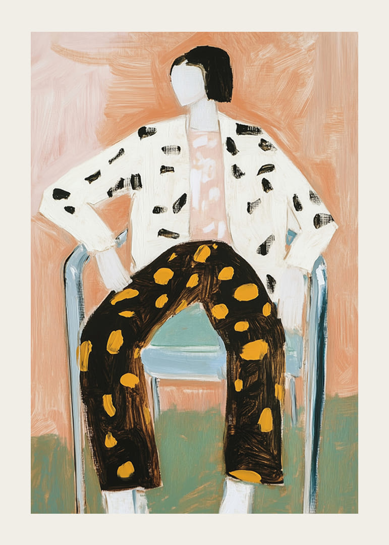 Stilren elegans i djärva mönster och varma toner-12