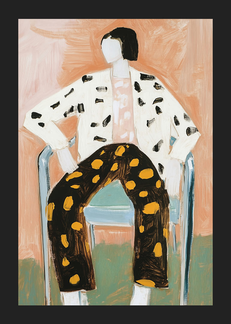 Stilren elegans i djärva mönster och varma toner-12