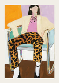 En poster som utstrålar självsäkerhet, elegans och modern attityd-3