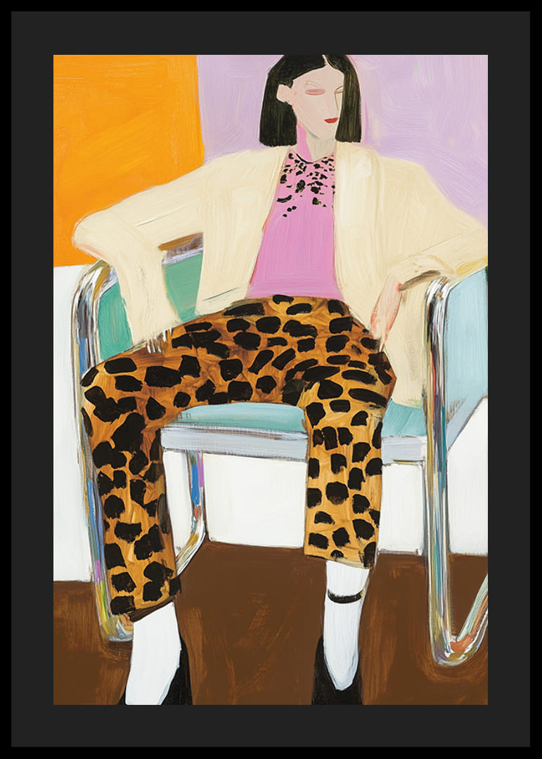 En poster som utstrålar självsäkerhet, elegans och modern attityd-12