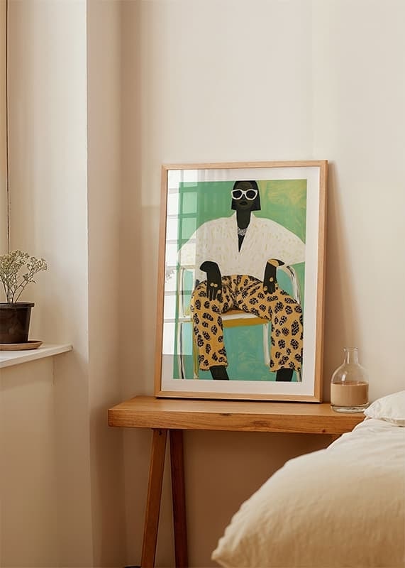 En poster som utstrålar självsäkerhet, lyx och modern elegans-12