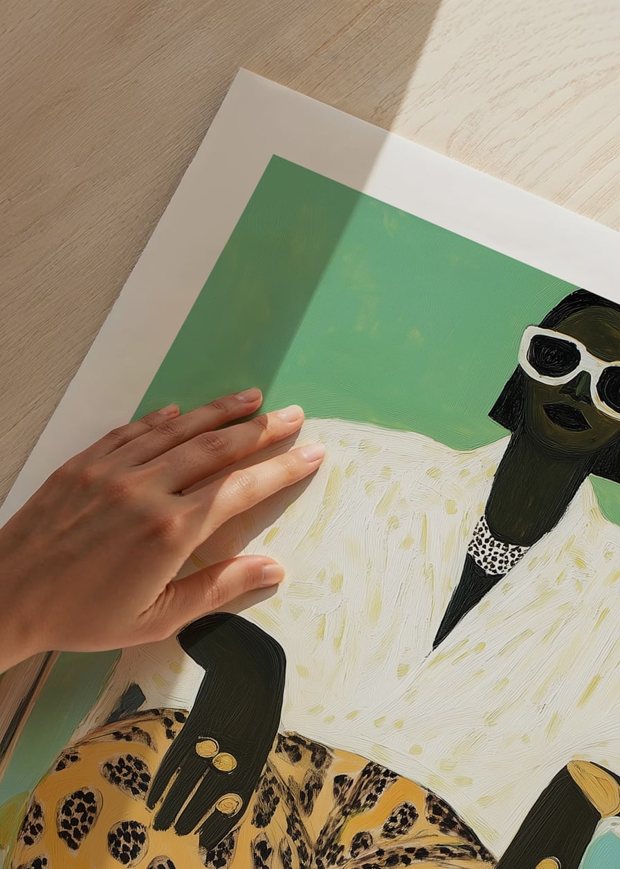 En poster som utstrålar självsäkerhet, lyx och modern elegans-12