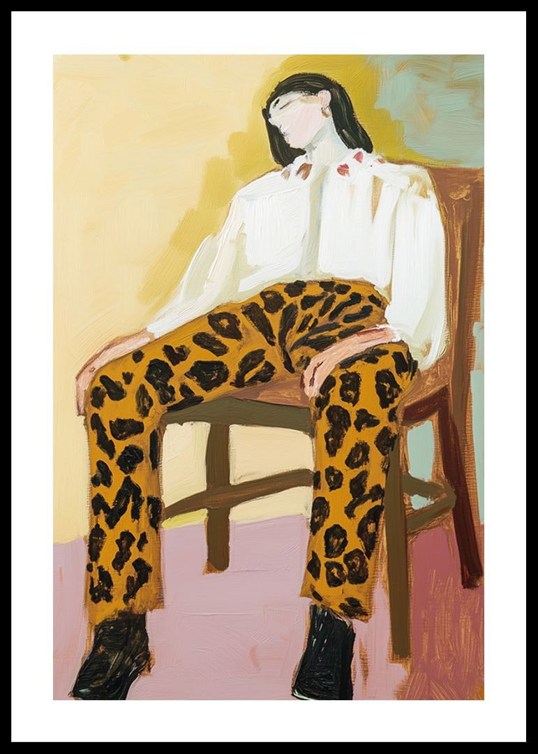 A poster that combines casual elegance with bold attitude-12