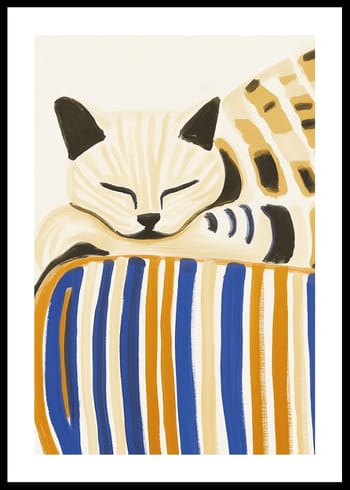 Poster Peaceful Pattern Paws