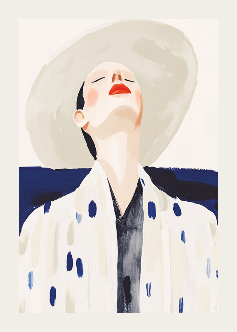 Stylish elegance with a sun-kissed face and bold colors-12
