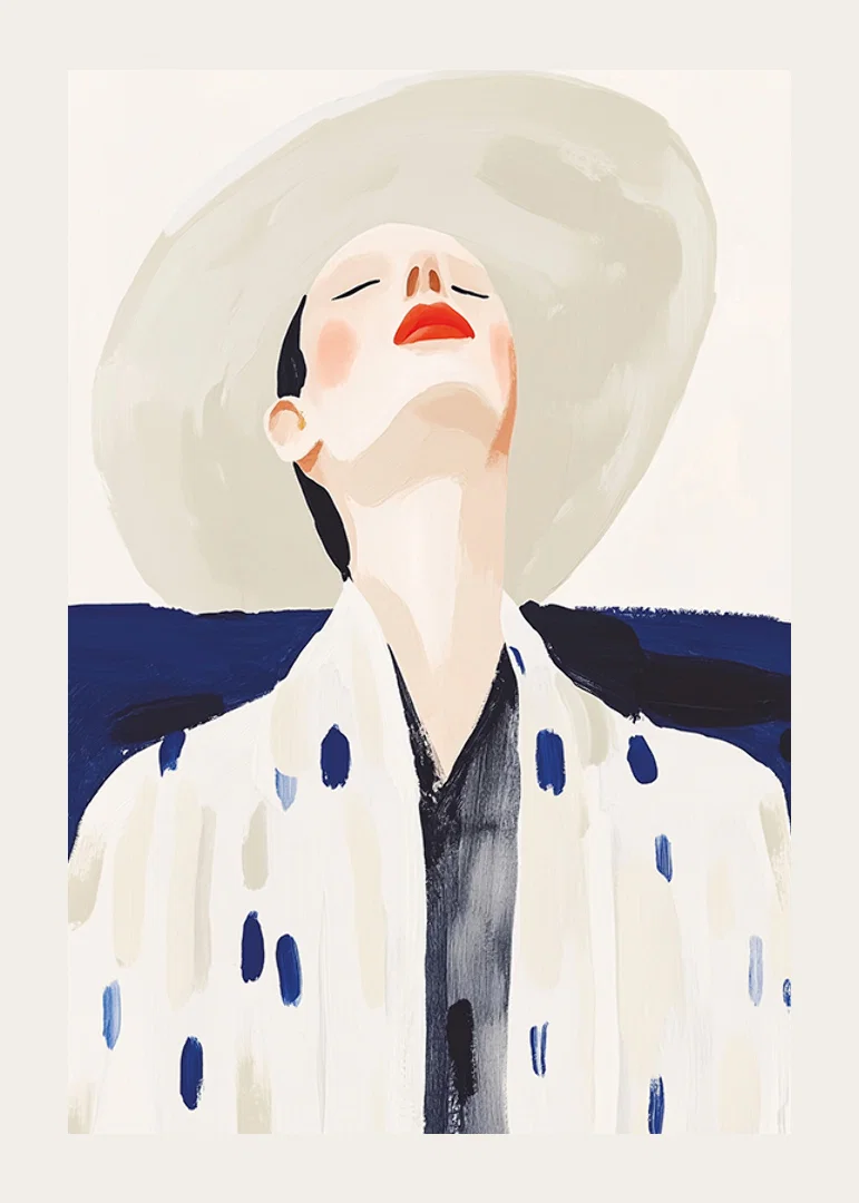 Stylish elegance with a sun-kissed face and bold colors-12