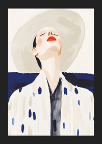 Stylish elegance with a sun-kissed face and bold colors-5