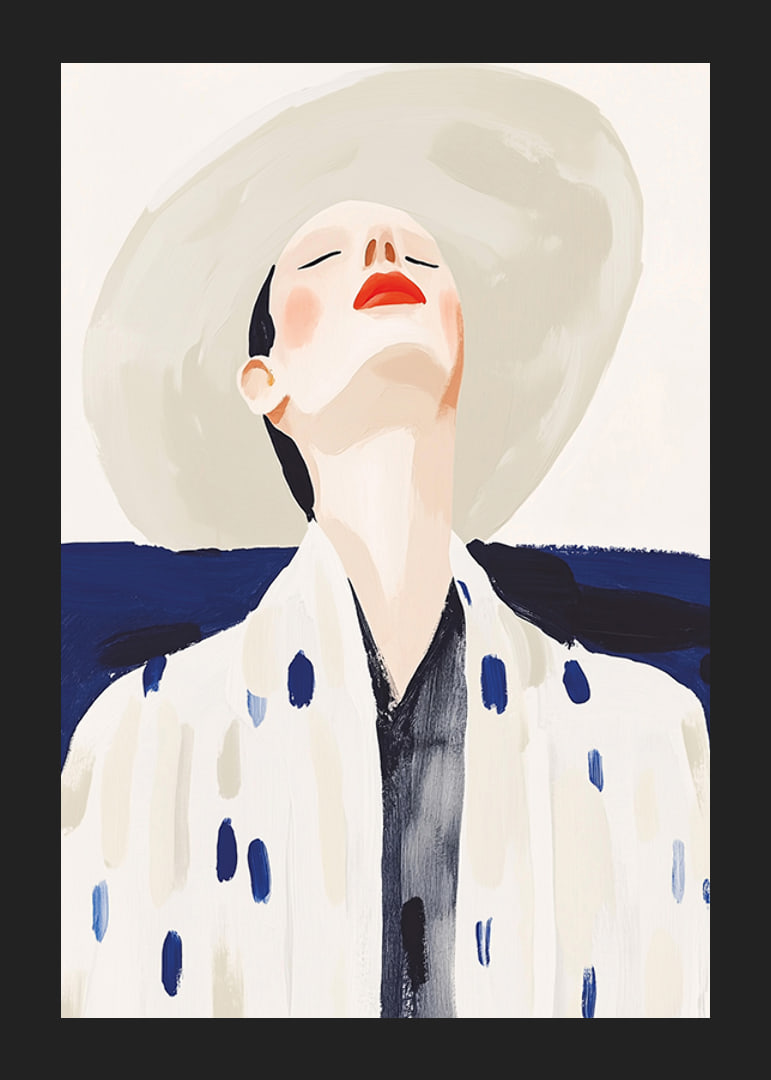Stylish elegance with a sun-kissed face and bold colors-12