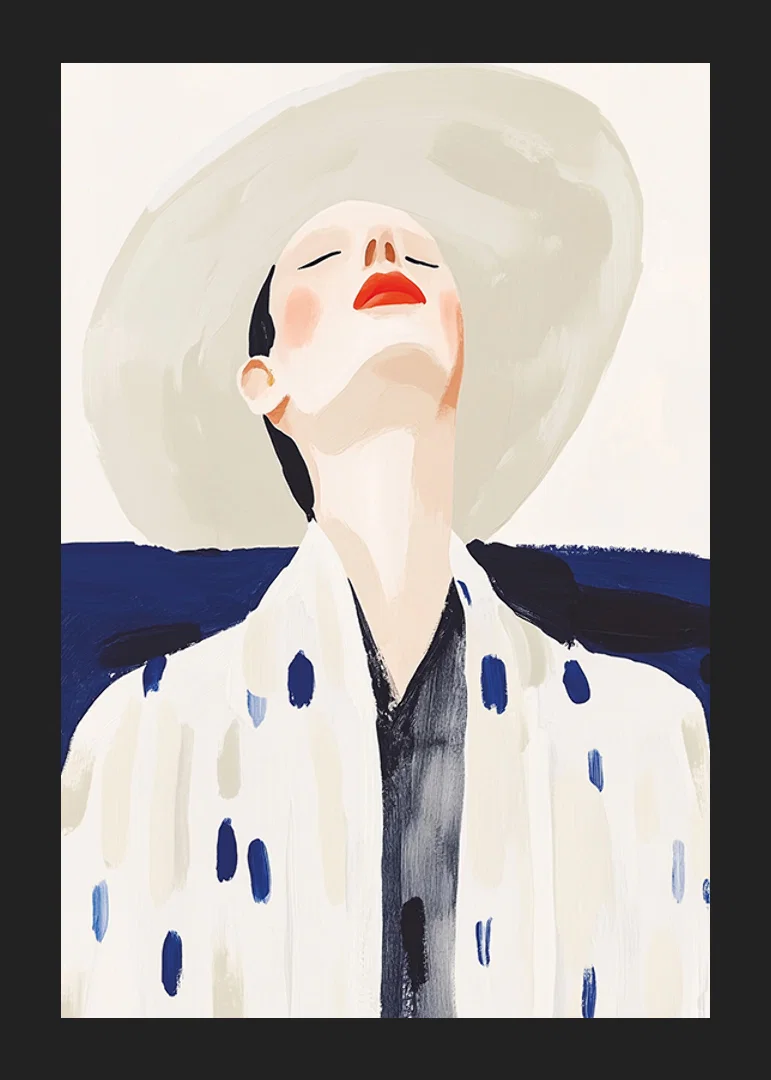 Stylish elegance with a sun-kissed face and bold colors-12