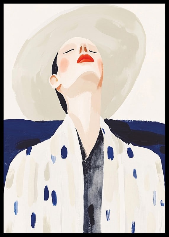 Stylish elegance with a sun-kissed face and bold colors-12