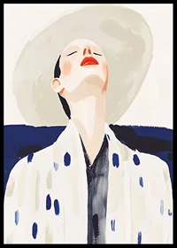 Stylish elegance with a sun-kissed face and bold colors-6