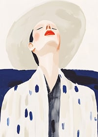 Stylish elegance with a sun-kissed face and bold colors-7