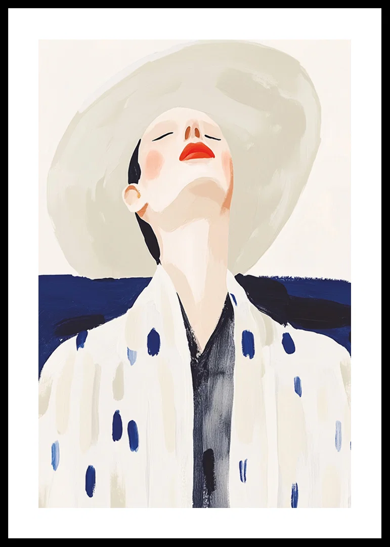 Stylish elegance with a sun-kissed face and bold colors-12