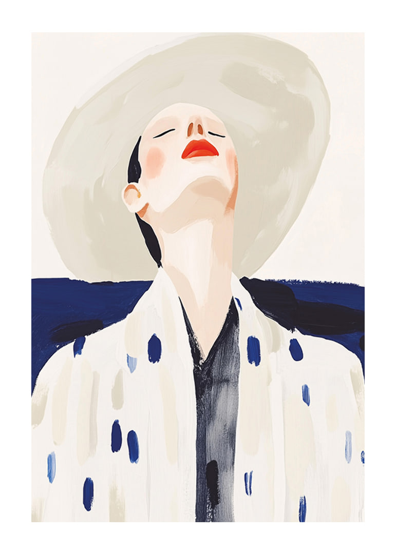 Stylish elegance with a sun-kissed face and bold colors-12