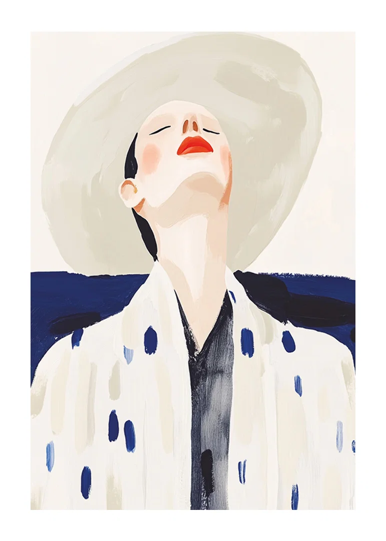 Stylish elegance with a sun-kissed face and bold colors-12