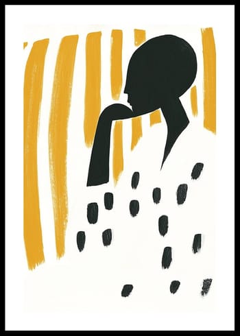 Poster Black And Gold Reverie