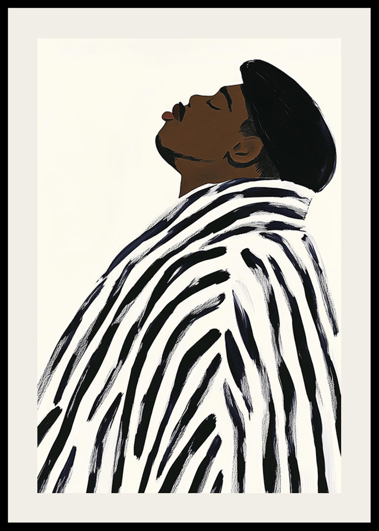 Stilinga elegancija susitinka su drąsiu požiūriu juodai balta išraiška-12